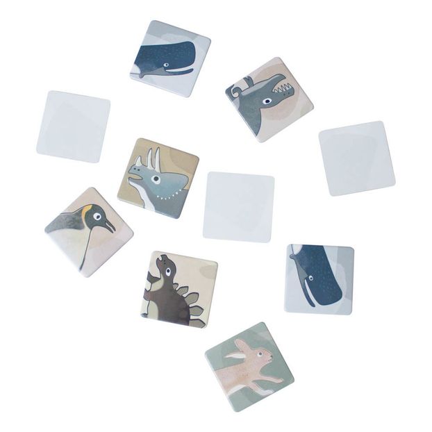 Dino and Arctic Animal Wooden Memory-product