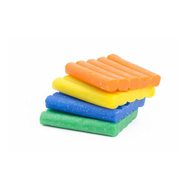 Glitter Organic Beeswax Modelling Clay - 10 Colours-product
