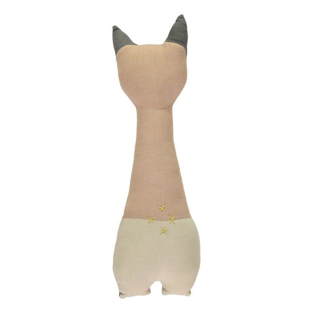 Coussin chat en coton 12x34 cm-product