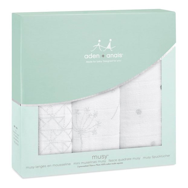 Wickeltücher Metallic 70x70 cm - 3er-Set-product