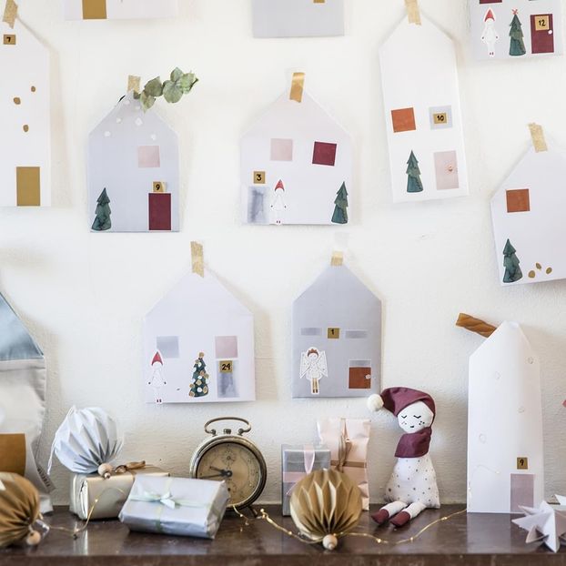 Calendario de Adviento de papel In Fairy Town-product