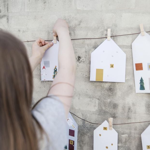 Calendario de Adviento de papel In Fairy Town-product