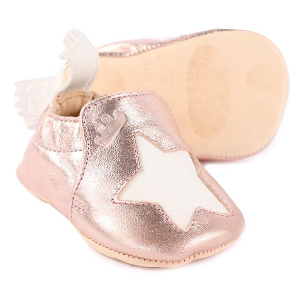 Zapatillas Cuero Metalizado Estrella Blumoo-product