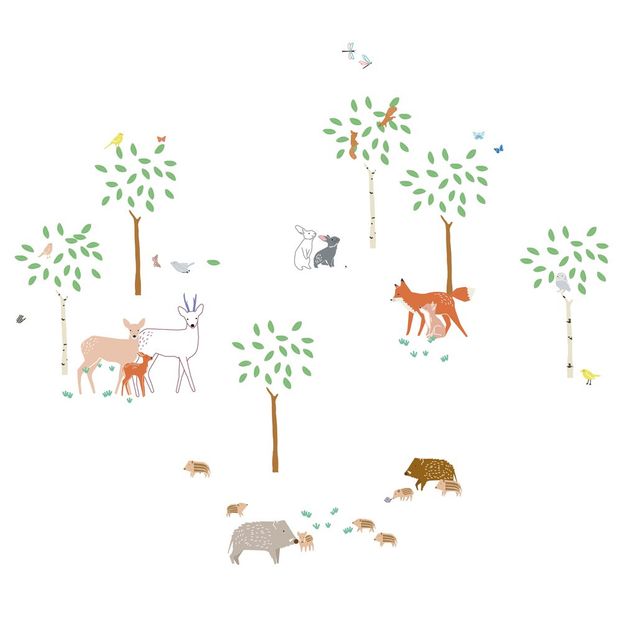 Sticker Balade en forêt-product