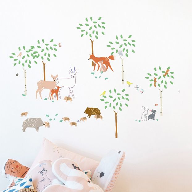 Sticker Balade en forêt-product