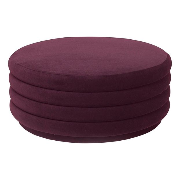 Pouf Rond Velours Febrick-product