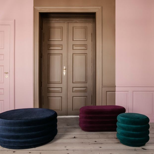 Pouf Redondo Terciopelo Febrick-product