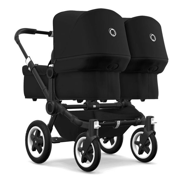 Donkey² Complete Twin Pushchair With Black Frame-product