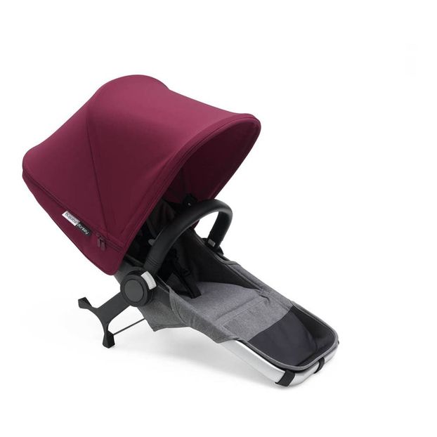 Poussettte Donkey² mono complète chassis alu/gris chine/rouge rubis-product