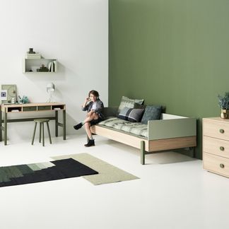 Flexa Play Einzelbett Popsicle 90x200 cm Eichenholz-listing