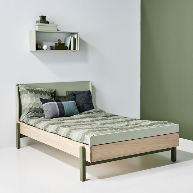Einzelbett Popsicle 120x200 cm Eichenholz-product