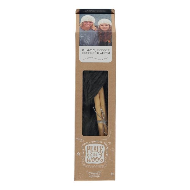 Blanc Bonnet & Bonnet Blanc DIY Knitting Kit-product