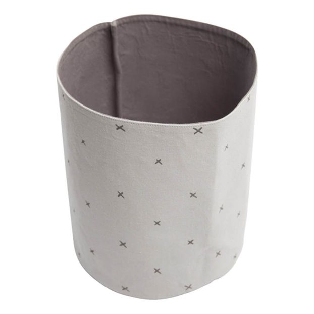 Panier de rangement imprimé pirate en coton bio 27x23 cm-product