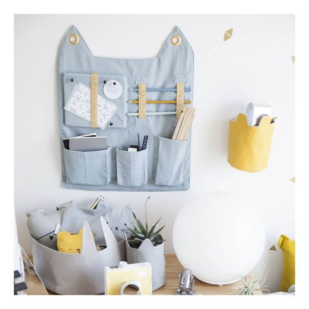 Cat Organic Cotton Wall Tidy-product