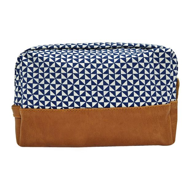 Trousse de Toilette Big Cuir et Canvas Sails-product