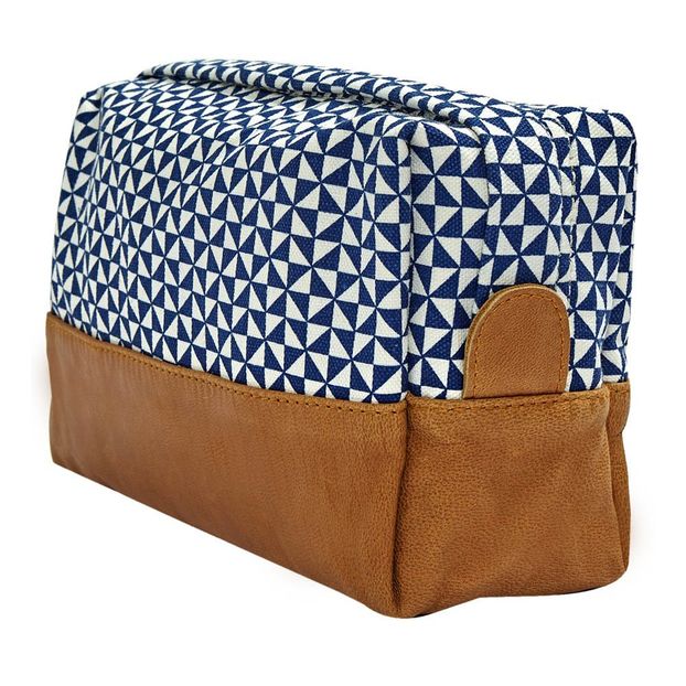 Trousse de Toilette Big Cuir et Canvas Sails-product