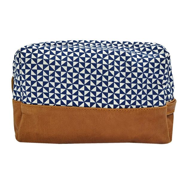 Trousse de Toilette Big Cuir et Canvas Sails-product