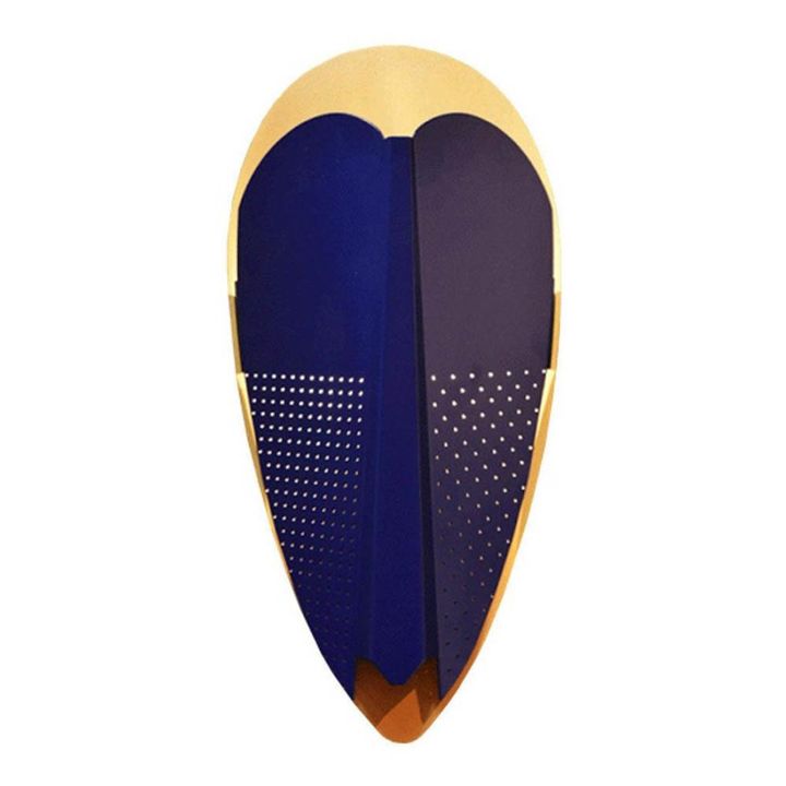 Sorcier Wall Light, Marta Bakowski | Blue- Product image n°0