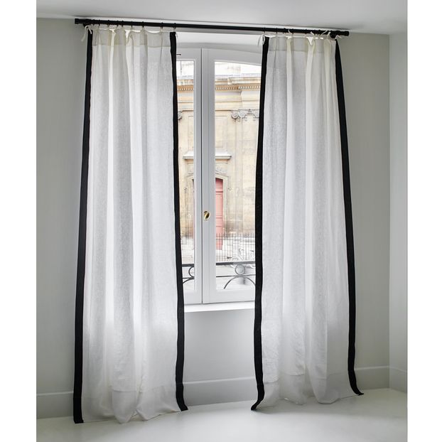 Ava Linen Curtain 100x300cm-product