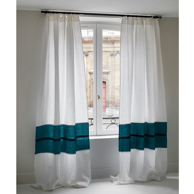 Vorhang Orta aus Leinen 100x300 cm-product