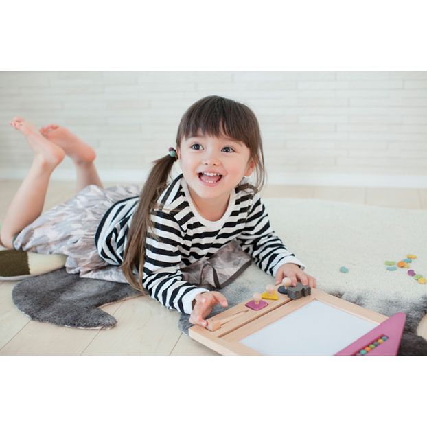 Oekaki Cat Wooden Magic Board-product