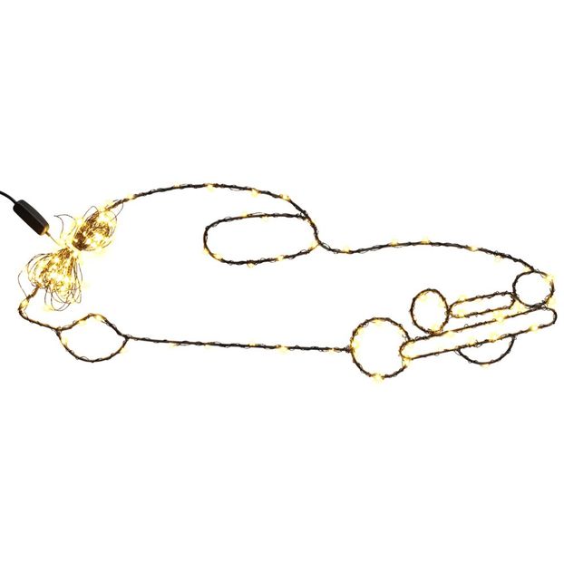 Car Light With Black Garland-product
