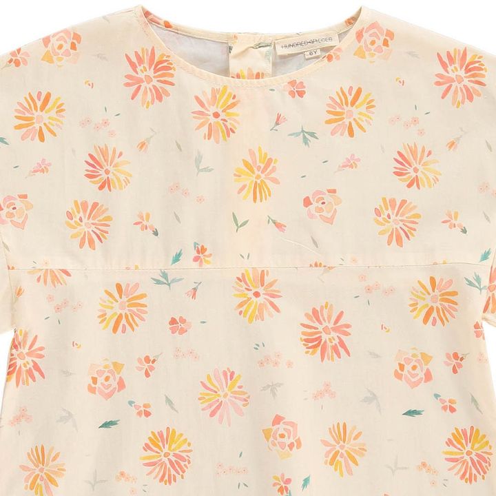 Flower Blouse | Vanilla- Product image n°1