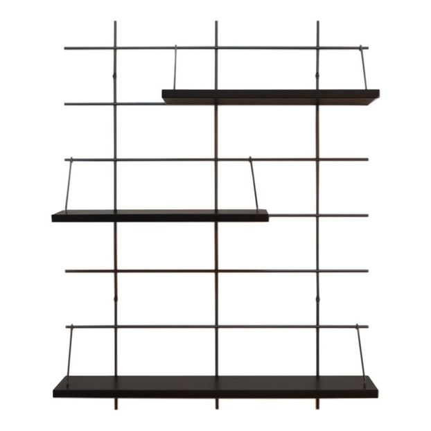 Mensola 3 Ines base nera-product