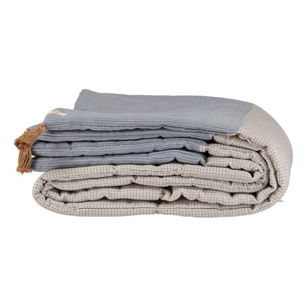 Hand Woven Checked Blanket - Limited Edition-product