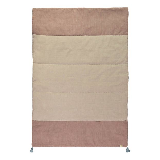 Couverture carreaux tissée main en coton - Edition limitée-product