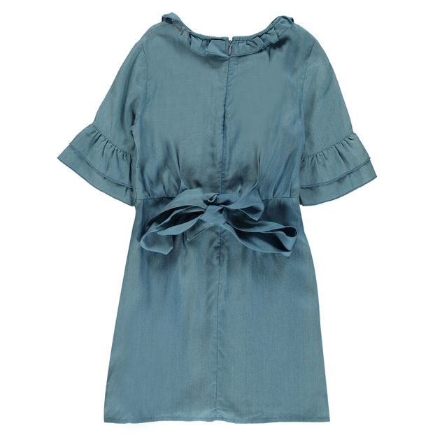 Robe Volants Chambray Odina-product