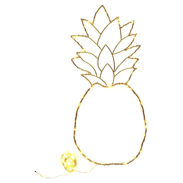 Zoé Rumeau x Bonton x Smallable Exclusive Pineapple Light with Copper Garland-product