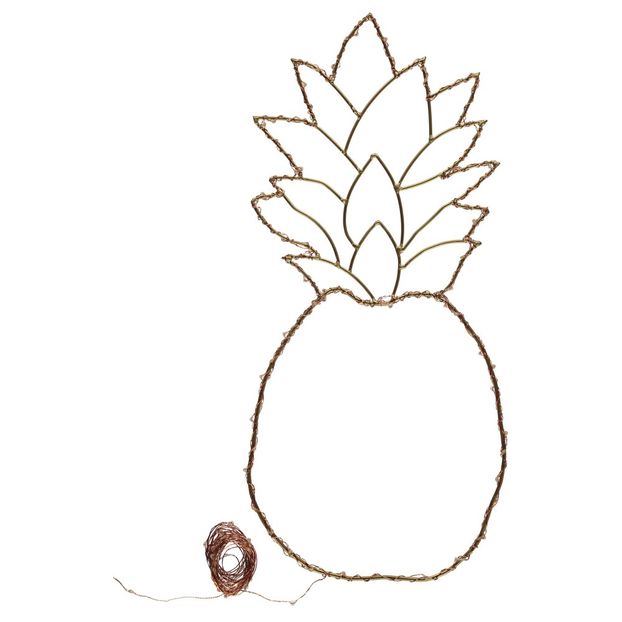 Zoé Rumeau x Bonton x Smallable Exclusive Pineapple Light with Copper Garland-product