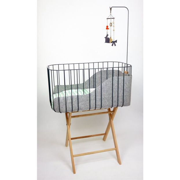 Metal Crib 80x45 cm-product