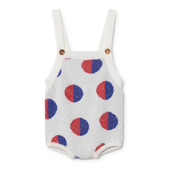 Pagliaccetto in maglia stampa alberi -product
