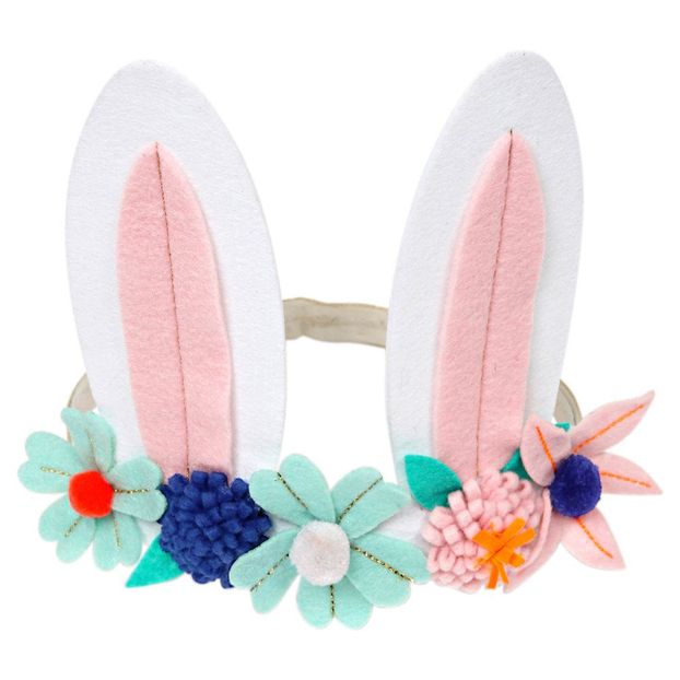 Flower and Rabbit Ear Bandeau-product