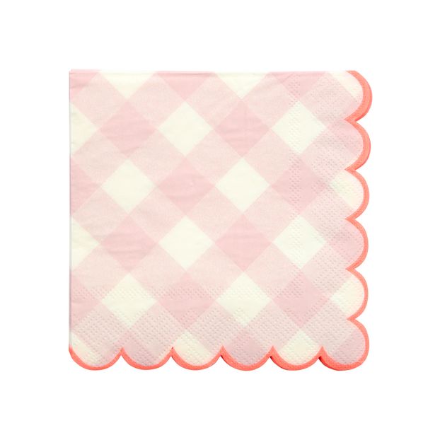 Serviettes en papier Vichy - Set de 20-product