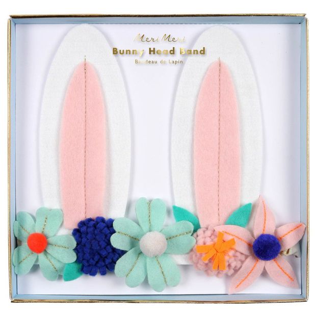 Flower and Rabbit Ear Bandeau-product