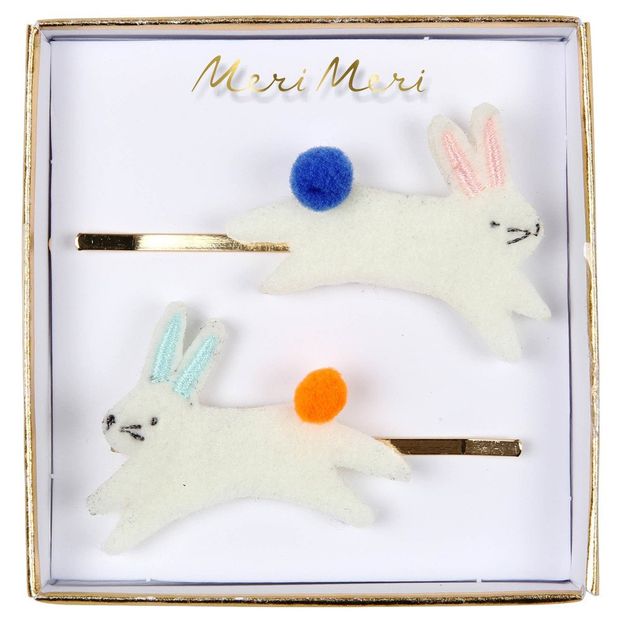 Rabbit Hair Grips - Set of 2-product