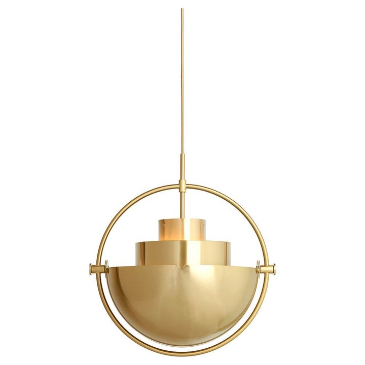 Suspension Multi-Lite, Louis Weisdorf, 1972 | Laiton- Image produit n°8