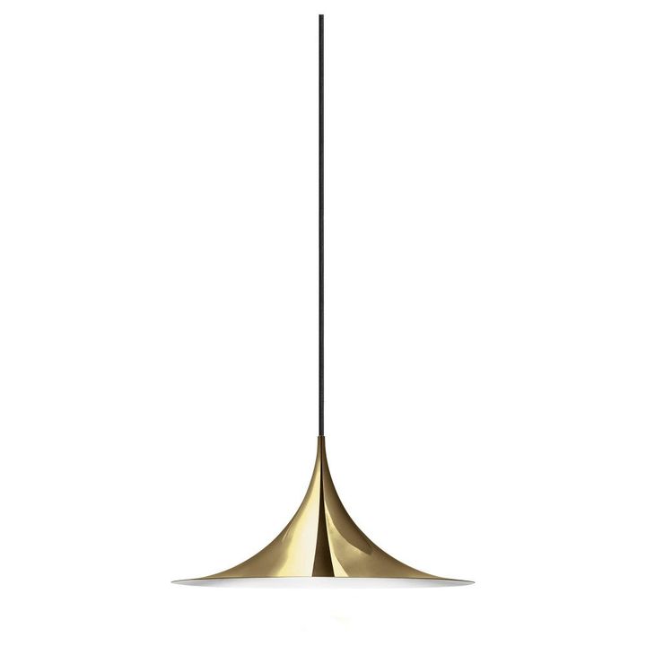 Semi Ceiling Light, Bonderup & Thorup, 1968 | Brass- Product image n°2