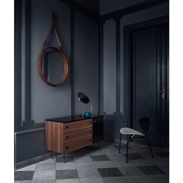 Buffet 3 tiroirs 62 en noyer, Greta M. Grossman, 1952-product