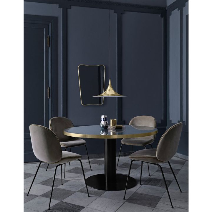 Semi Ceiling Light, Bonderup & Thorup, 1968 | Brass- Product image n°1