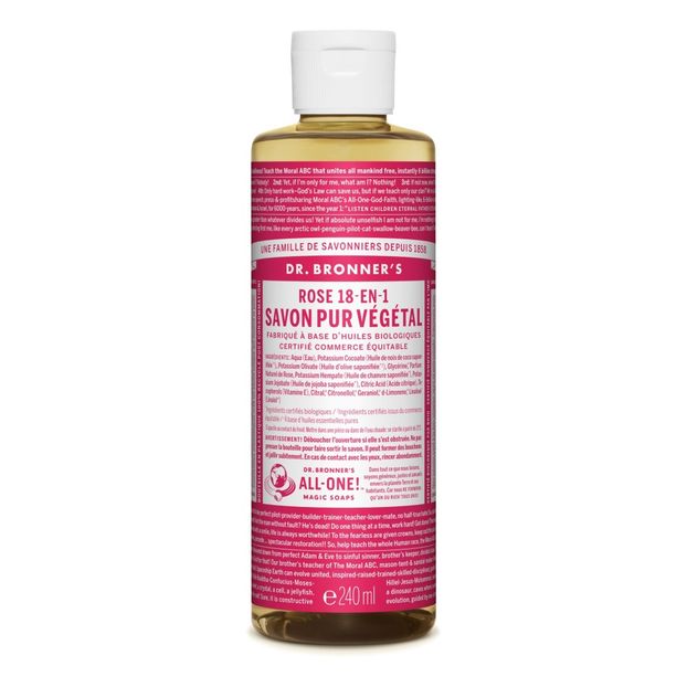 Savon liquide Rose 240 ml-product