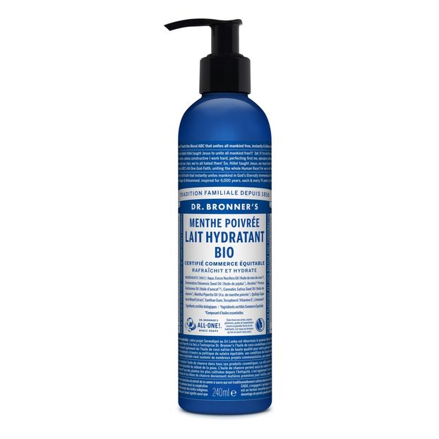 Feuchtigkeitsspendende Milch Pfefferminze 240 ml-product