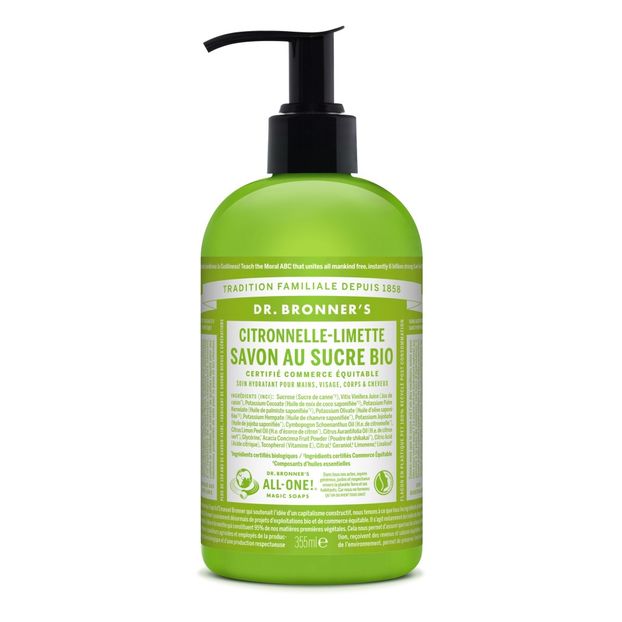 Savon au sucre Bio Citronelle - Limette-product