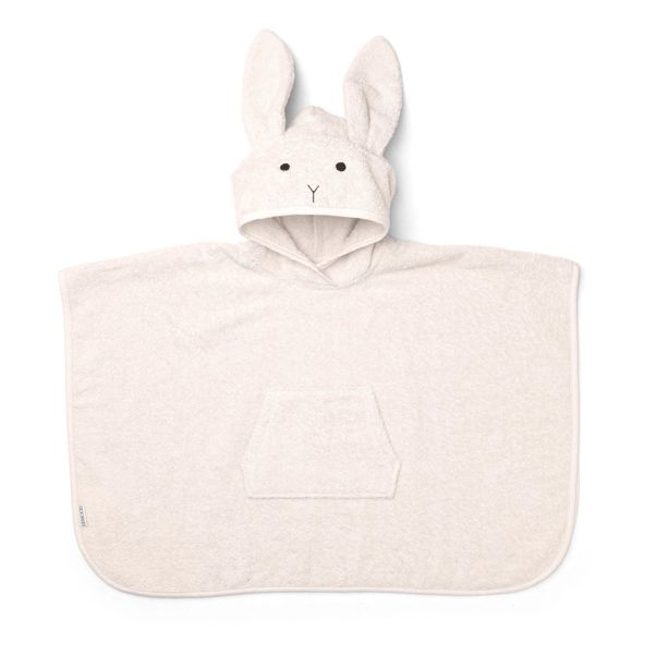 Poncho de bain Orla Lapin en éponge de coton bio-product