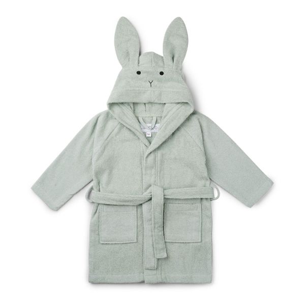 Peignoir Lapin Lily en éponge de coton bio-product