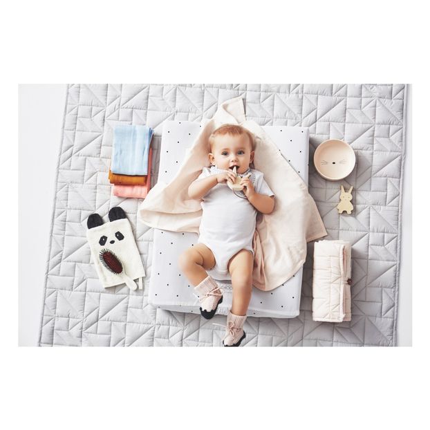 Waschhandschuh Sylvester aus Frottiergewebe aus organischer Baumwolle - 3er Set-product