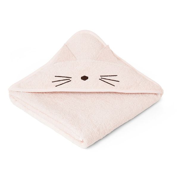 Cape de bain Augusta Chat en éponge de coton bio-product